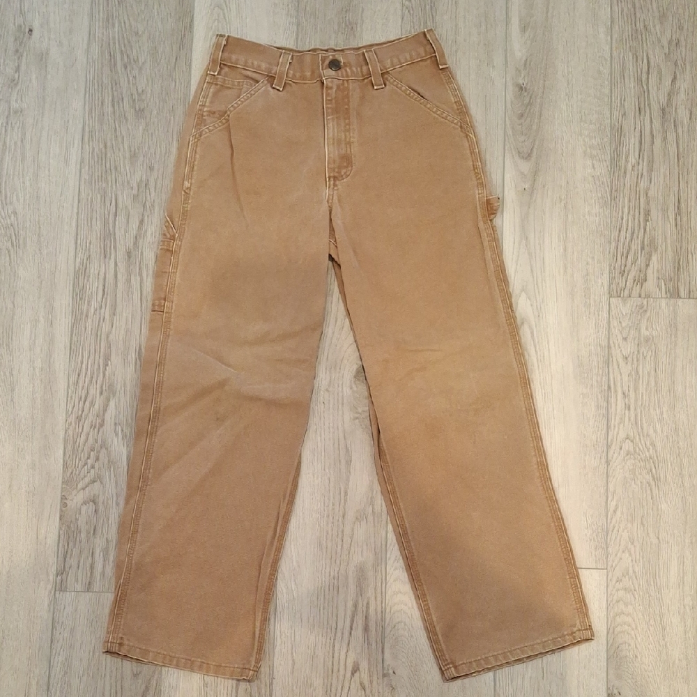 Vintage Carhartt Kids Tan Jeans